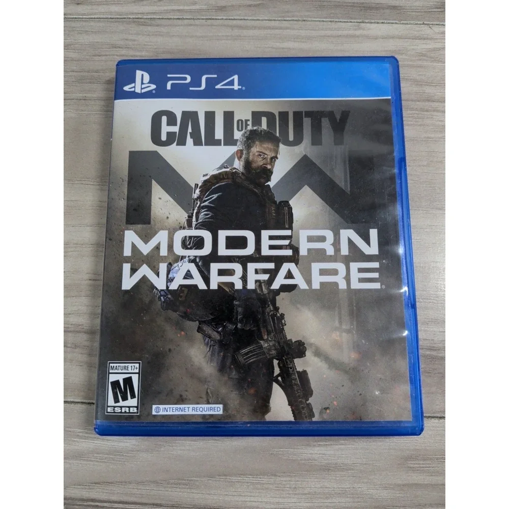 Call of Duty Modern Warfare Sony Playstation 4 PS4 Video Game 2019 with Case